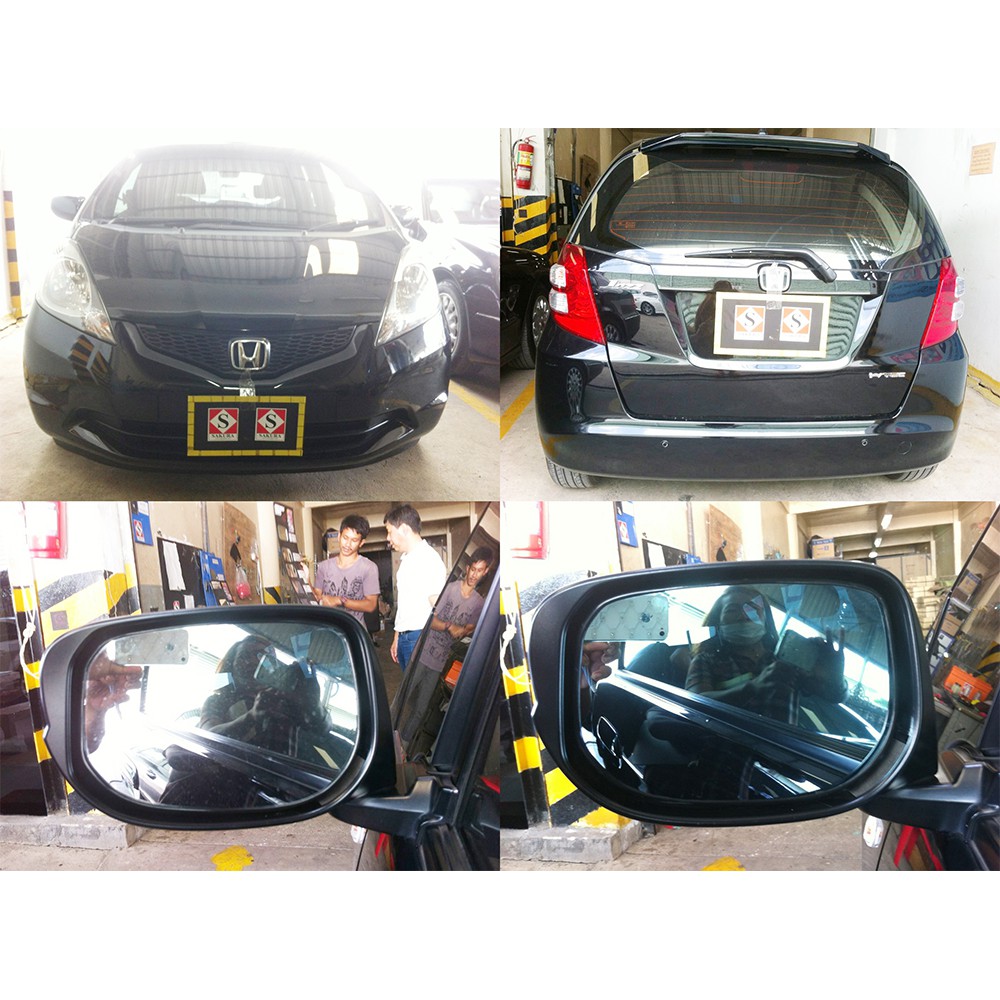 เลนส์กระจกมองข้างตัดแสงสีฟ้า-สำหรับ-honda-jazz-ge-2008-2013-กระจกไม่หลอกตา-ตัดแสงไฟสูง-ไฟซีน่อน