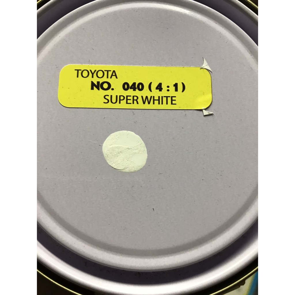 สีพ่นรถยนต์-มอริสัน-สี2kขั้นตอนเดียว4-1ขาวโตโยต้า040-พ่นแล้วเงาในตัวเลย-จำนวน-1กระป๋อง-พร้อมฮาร์ด2945-0-25ลิตร-1กะป๋อง