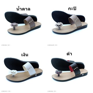 Deblu รองเท้าแตะ SANDAL รุ่น L5008 สี ดำ  น้ำตาล กะปิ เงิน