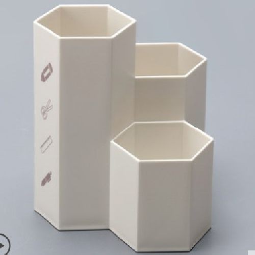 กล่องเก็บของตั้งโต๊ะ-หลอดเก็บหวีถังแปรงแต่งหน้าเดสก์ท็อปห้องน้ำห้องน้ำใส่กล่องหวีใส่กล่องใส่หวี-gh-in