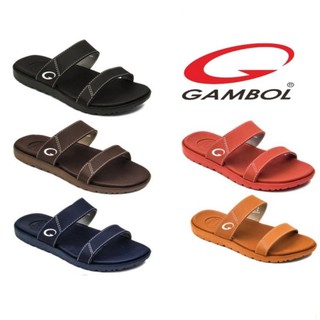 ภาพหน้าปกสินค้ารองเท้าแตะสวม Gambol​ ​ สไตล์​ไบเก้น​ นุ่มเบาสบาย​ ใส่ได้ทุกโอกาส แกมโบล G42158 Size: 36-39 ดำ กรม น้ำตาล​ อิฐแดง​ ที่เกี่ยวข้อง