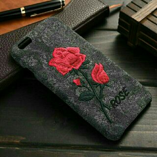 เคสลายปัก ROSE พร้อมส่ง