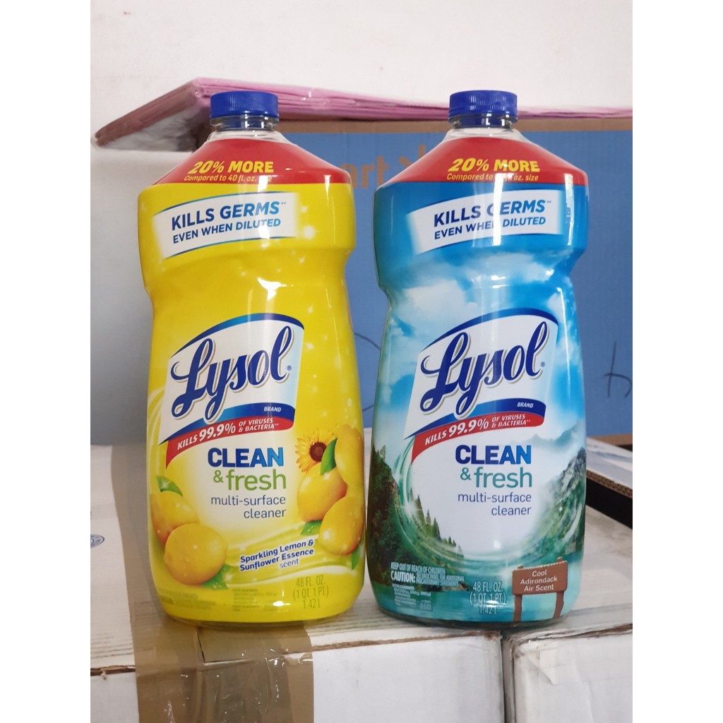Lysol Clean and Fresh MultiSurface Cleaner น้ำยาทำความสะอาด ครัว