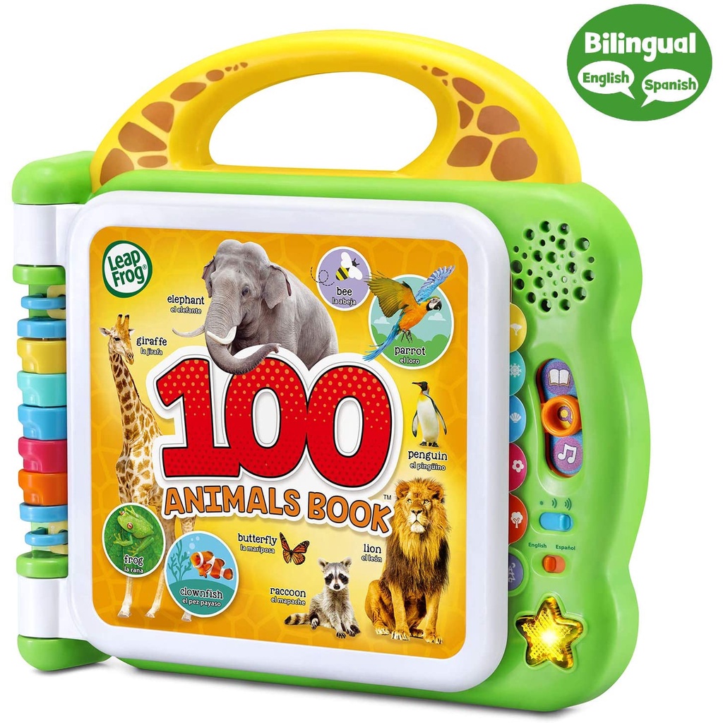 ของแท้นำเข้า-leapfrog-100-animals-book-green-ราคา-1-250-บาท