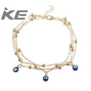 Summer Blue Eye Bead Pendant MultiBeach Anklet for girls for women low price