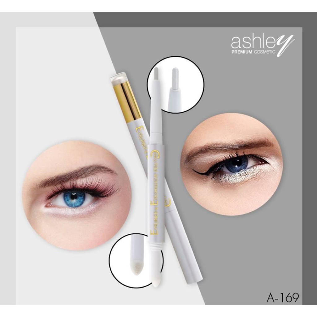 a-169-ashley-eyeliner-amp-eyeshadow-เขียนขอบตาสีขาวมุกเงาอย่างเป็นประกาย