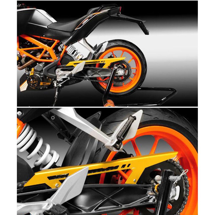 ราคาถูกที่สุด-ktm-duke125-200-390-cnc-โซ่อลูมิเนียมอัลลอยด์สำหรับตกแต่ง