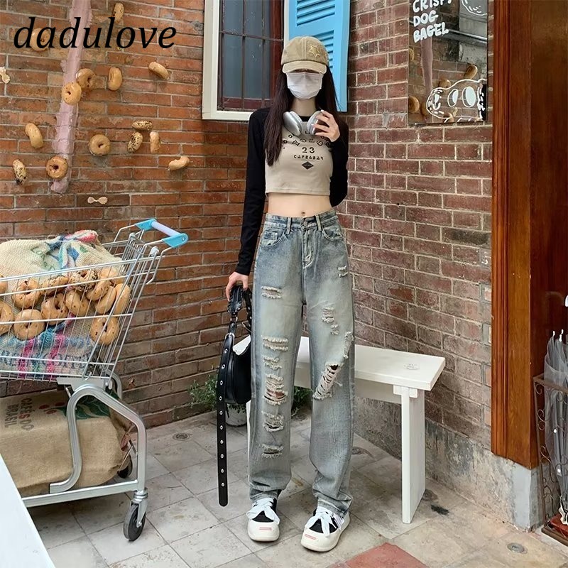 dadulove-new-beauty-ins-retro-ripped-jeans-street-loose-high-waist-wide-leg-pants-fashion-womens-clothing