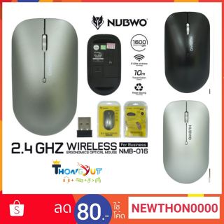 ภาพหน้าปกสินค้าNubwo Mouse Wireless NMB-016 กระชับมือ ดีไซน์สวย ที่เกี่ยวข้อง
