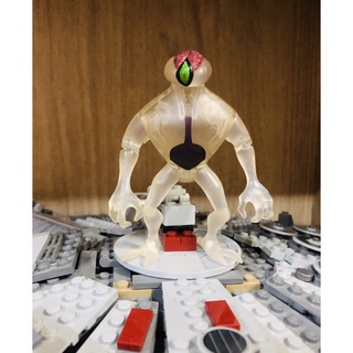 Ben 10 Alien Force Action Figure – DNAlien (Clear Version) (Loose) No accessories