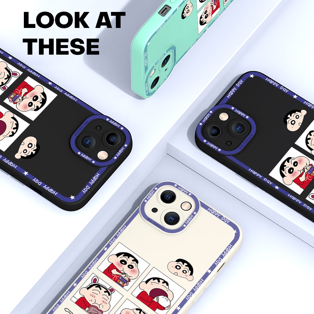 Realme 5 5S 5i 3 2 C1 C2 C3 Pro เคสเรียวมี สำหรับ Case Crayon Shin-chan ...