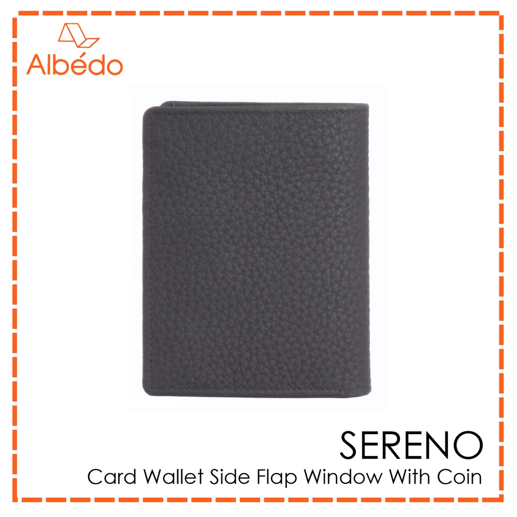 albedo-sereno-6-card-wallet-side-flap-window-with-coin-กระเป๋าสตางค์-กระเป๋าใส่บัตร-รุ่น-sereno-sr02099