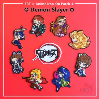 ภาพหน้าปกสินค้า☸ Demon Slayer Series 02 - Anime Iron-On Patch ☸ 1Pc Kamado Tanjirou / Kamado Nezuko DIY Sew on Iron on Badges Patches ที่เกี่ยวข้อง