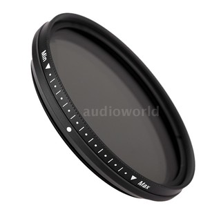 Fotga 52mm Slim Fader Variable ND Filter Adjustable Neutral Density ND2 to