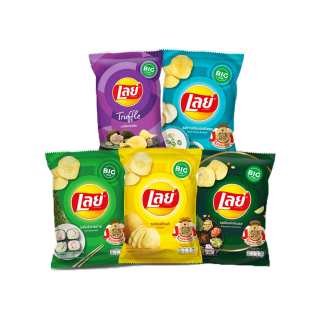 [แพ็คสุดคุ้ม] Lays Classic เลย์คลาสสิค แผ่นเรียบ ขนาด 32 บาท 3 ซอง (เลือกรสได้) (ขายดี)