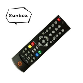 สินค้า รีโมทsunbox (ซันบ็อกซ์) รีโมท จานดาวเทียม Sunbox แท้ 100 %