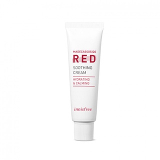 ❤️Innisfree Truecare Madecassoside Red Soothing Cream 50ml ครีมเพื่อผิวมีรอยแดง ปลอบประโลมผิว ให้ความชุ่มชื้น