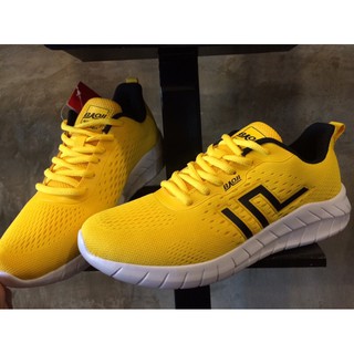 Baojiรองเท้าผ้าใบรุ่นBjm561สีเหลือง