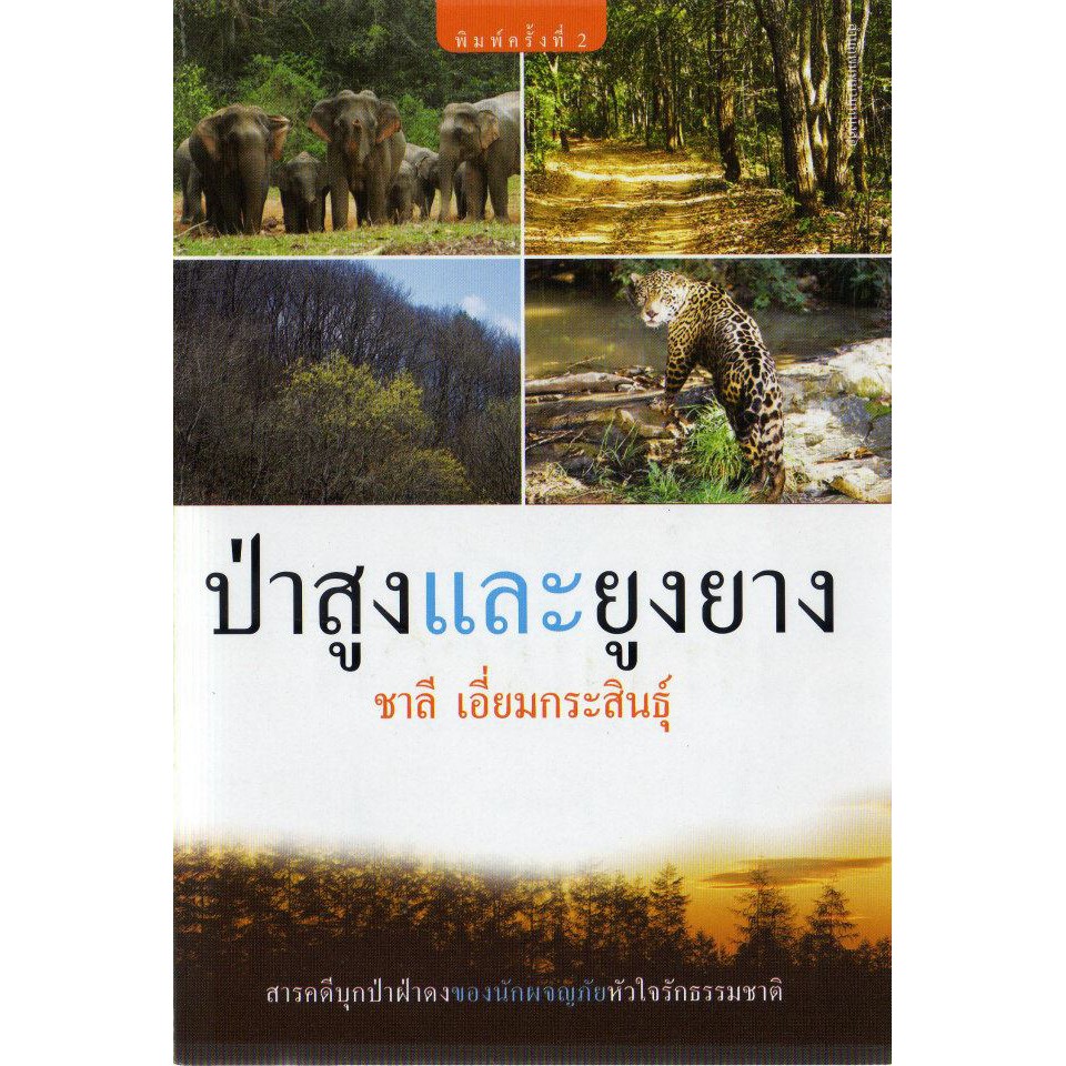 บ้านหนังสือ-ป่าสูงและยูงยาง-สารคดี-ชาลี-เอี่ยม-กระ-สินธุ์-เขียน