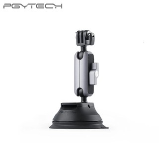 Pgytech เมาท์ขาตั้งกล้อง แบบปุ่มดูดติดกระจกหน้าต่างรถยนต์ สําหรับ GoPro HERO 11 10 9 8 7 6 5 Insta360 ONE DJI OSMO ACTION 3
