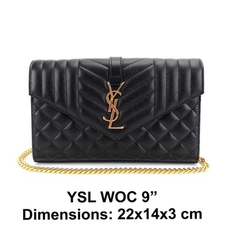 YSL WOC 9” keep look Black-gold