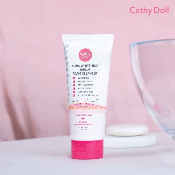 โฟมล้างหน้า-cathy-doll-acne-solution-serum-foam-cleanser-100ml-new-package