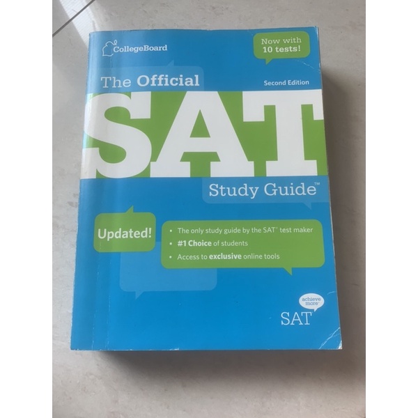 หนังสือเตรียมสอบ SAT (2nd Edition) - CollegeBoard | Shopee Thailand