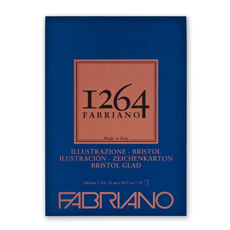 fabriano-สมุด-สมุดบริสเทิล-สันกาว-200g-a4-50sh-fbn1264-จำนวน-1-เล่ม