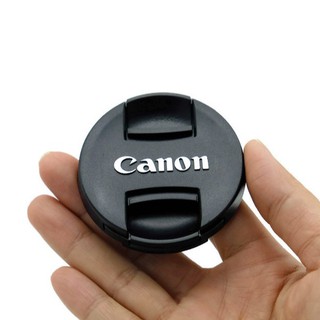 ภาพขนาดย่อของภาพหน้าปกสินค้าฝาปิดเลนส์ ฝาปิดหน้าเลนส์ Canon Lens Cover จากร้าน roomnetgames บน Shopee