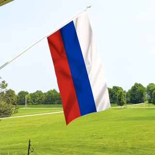 ธงชาติรัสเซีย ขนาด 90x150 ซม. สําหรับตกแต่งบ้าน ออฟฟิศ