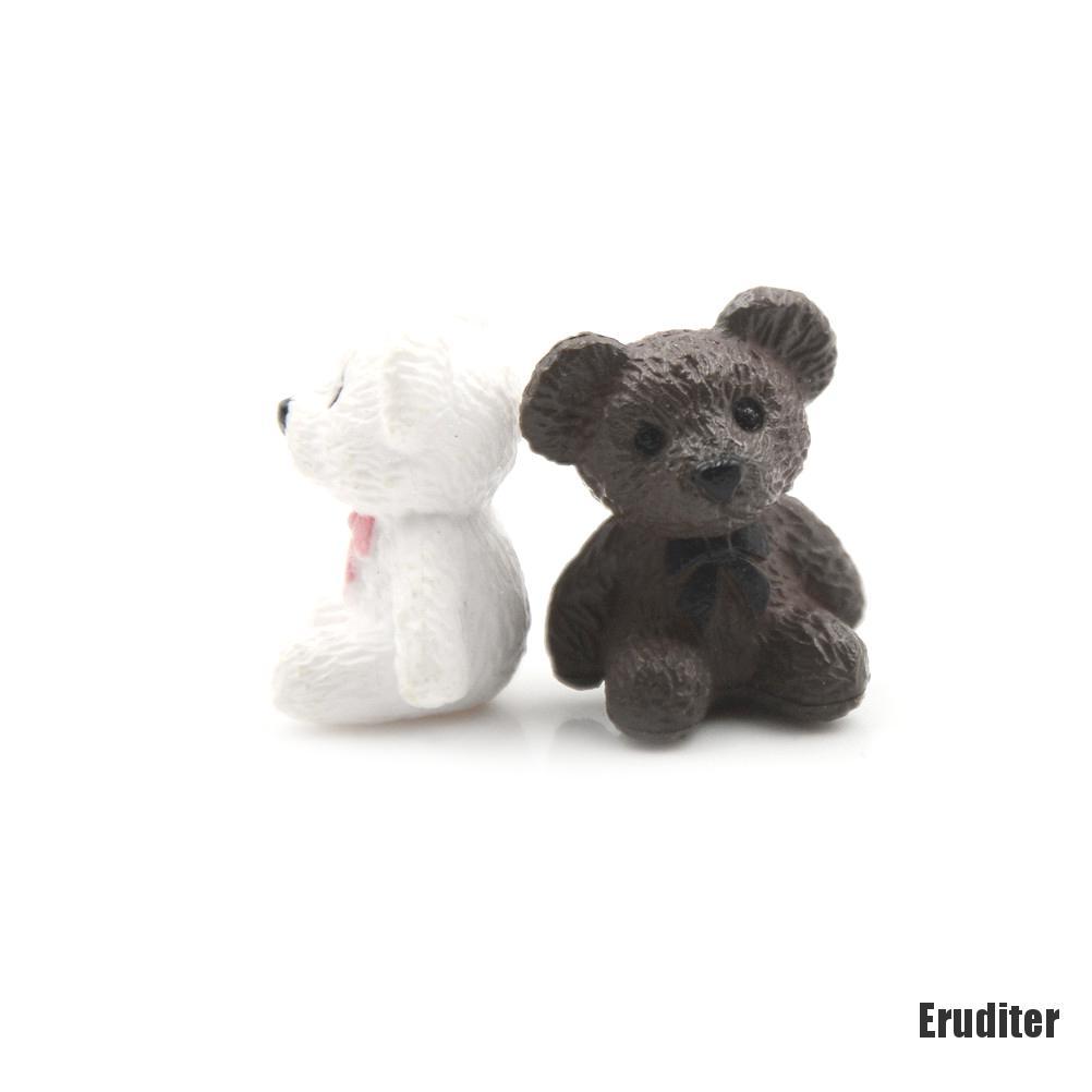 lt-eruditer-gt-ตุ๊กตาหมีจิ๋ว-สําหรับสวน-4-ชิ้น