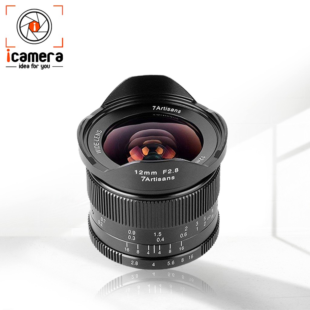 ภาพหน้าปกสินค้า7Artisans Lens 12 mm.F2.8 Super Wide  เลนส์มือหมุน จากร้าน icamera_installment บน Shopee
