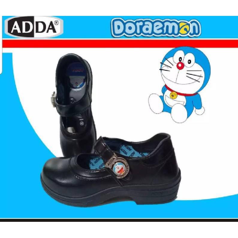 ภาพหน้าปกสินค้ารองเท้านักเรียน หนังดำ ADDA รุ่น 41Z01 รุ่นใหม่ เบอร์ 30-40