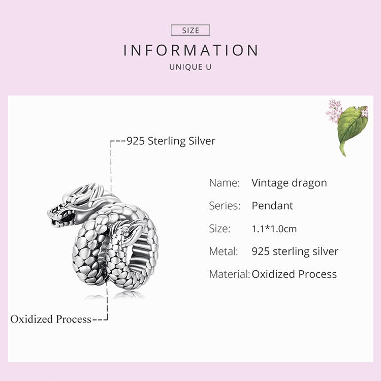 bamoer-charms-925-silver-dragon-shape-4-5mm-aperture-fashion-accessories-suitable-for-diy-bracelet-bsc546