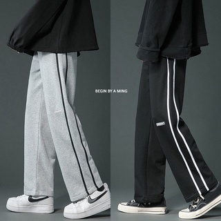 ภาพหน้าปกสินค้าKorean Style Loose Fashion Straight Casual Long Pants Men ที่เกี่ยวข้อง