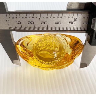 ภาพขนาดย่อของภาพหน้าปกสินค้าก้อนทอง คริสตัล ลายมังกร ก้อนทอง เงินจีนโบราณ หยวนเป่า หลักฮวงจุ้ย ของมงคล A7 5-8cm จากร้าน tanida_collection บน Shopee ภาพที่ 4