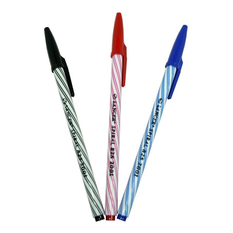 ปากกา-lancer-spricer-หัว-0-5-ปากกาลูกลื่น-แลนเซอร์-ราคาต่อกล่อง
