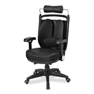 เก้าอี้สำนักงาน เก้าอี้เพื่อสุขภาพ ERGOTREND Dual-08BFP สีดำ เฟอร์นิเจอร์ห้องทำงาน เฟอร์นิเจอร์ ของแต่งบ้าน ERGONOMIC OF