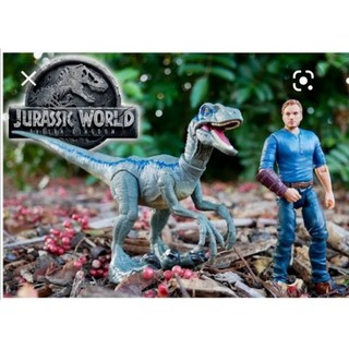Jurassic world รุ่นหุ่นคนกับไดโนเสาร์​