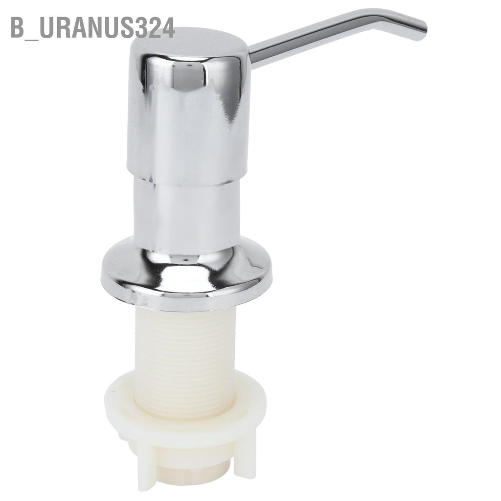 b-uranus324-sink-soap-pump-kit-304-stainless-steel-dispenser-head-silicone-tube-for-kitchen-bathroom