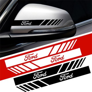 สติกเกอร์ ลาย Ford ติดกระจกข้าง 1 คู่