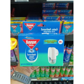 Baygon ไบกอนเครื่องไล่ยุงไฟฟ้า ชนิดน้ำกลิ่นยูคาลิปตัส 30 คืน 21.9 มล.(8273)