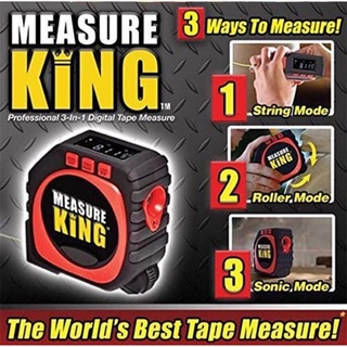 ตลับเมตรดิจิตอล ตลับเมตรอัจฉริยะ Measure King 3 in 1 Digital Tape Measure รุ่น MeasureKing-20Nov-J1