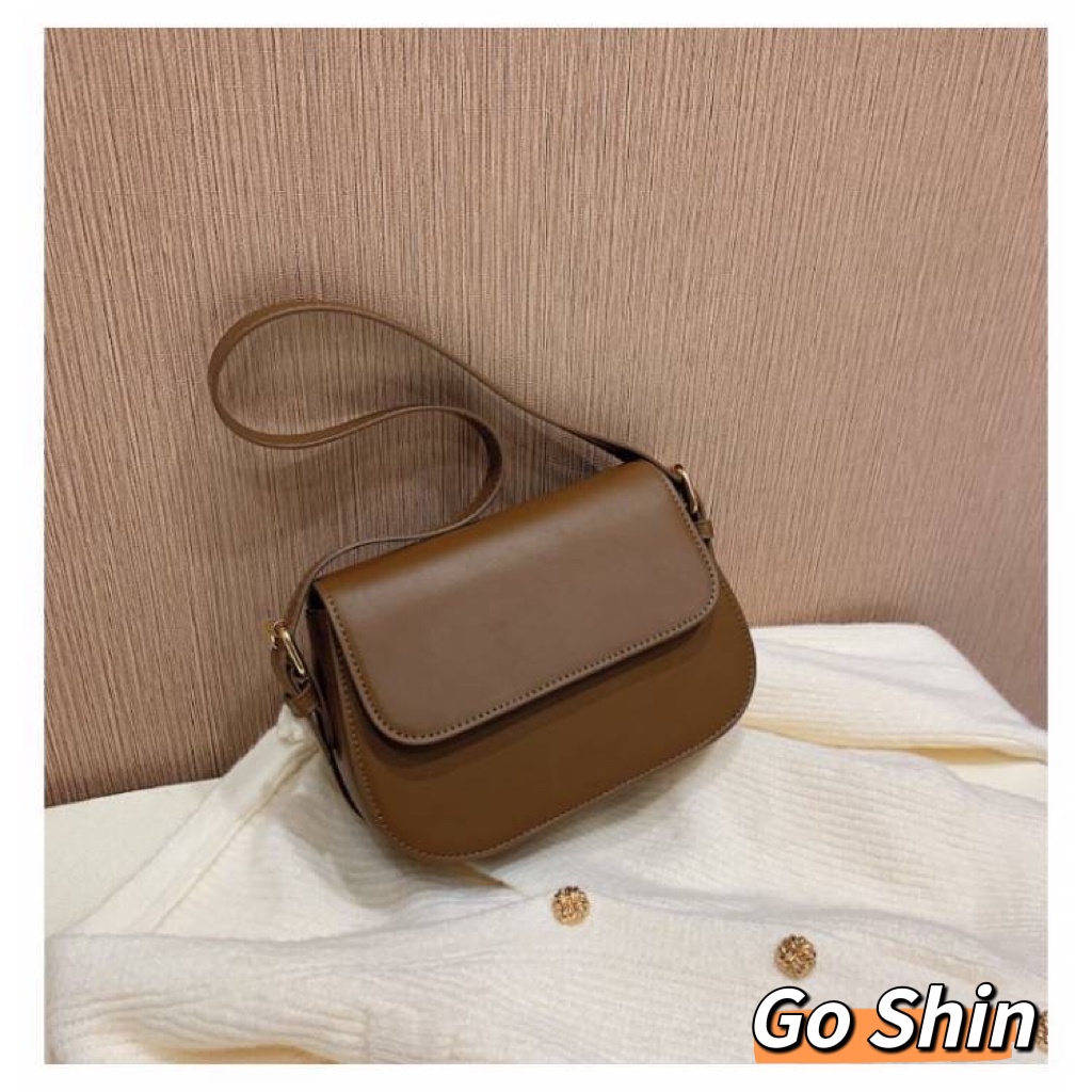 go-shin-new-ย้อนยุค-กระเป๋าใบเล็ก-กระเป๋าสะพายข้าง-ทุกแมตช์-แฟชั่น-กระเป๋าสี่เหลี่ยมเล็ก-hot