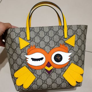 Gucci kid tote  ลายนกฮูก ของแท้ 100%