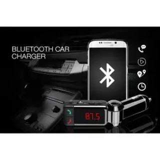 SALEup bluetooth car charger with FM บลูทูธ แบบแฮนด์ฟรีในรถยนต์ วิทยุ FM เครื่องเล่น MP3 และชาร์จโทรศัพท์ รุ่นBC06B