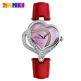 SKMEI Fashion Quartz Women Watches Creative Diamond studded Ladies Wristwatch Top Brand Luxury Watch Women montre