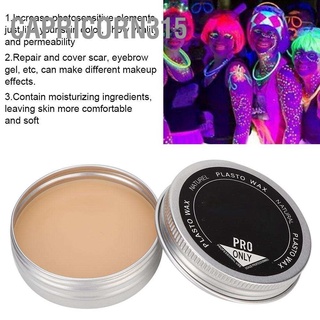 Capricorn315 Professional Halloween Face Painting Scars Cover Eyebrows Mud Skin Wax Body Paint Makeup