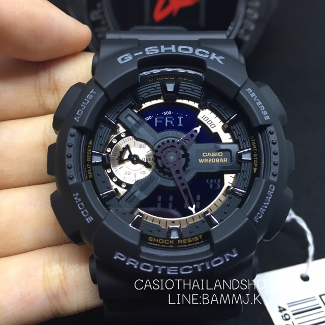 ผ่อนเดือนละ369-casio-g-shock-ga-110rg-1a-ของแท้-100-พร้อมส่ง-ประกัน-1-ปี