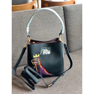 💥Coach X Jean Michel Basquiat Small Town Bucket Bag